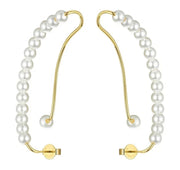 Pearl Me Cuff Earrings